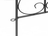 Decorative Garden Fencing, 83cm 5PCs Outdoor Picket Fence Panels, Rustproof Metal Wire T3398P315344