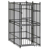 Outdoor Dog Kennel Steel 1.84 m 171472