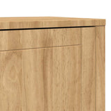 Sideboard FLORO Wax Brown 70 x 30 x 70.5 cm Solid Pine Wood 42011247