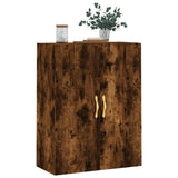 Wall Mounted Cabinet Smoked Oak 69.5x34x90 cm 828409