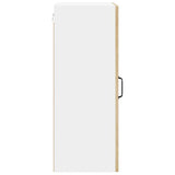 Wall Glass Cabinet LUCCA 2 pcs Sonoma Oak 40 x 31 x 80 cm 884990