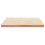 Table Top 80x80x2.5 cm Solid Wood Pine Square 824390