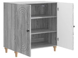 Sideboard Grey Sonoma 66 x 34.5 x 90 cm Engineered Wood 894131