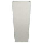 ZNTS Garden Planters 35x35x75 cm 2 pcs Stainless Steel 851089