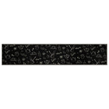 Kitchen Rug Washable Morning Black 60x300 cm Velvet 4005586