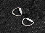 Sunshade Sail 160 g/m Trapezium Black 4/5x4 m HDPE 311766