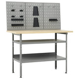 Workbench with Three Wall Panels 3053426