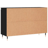 Sideboard Black 101.5x35x70 cm Engineered Wood 827197
