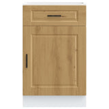Kitchen Base Cabinet Porto Artisan Oak Engineered Wood 853966