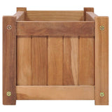 Raised Bed 100x30x25 cm Solid Teak Wood 48968