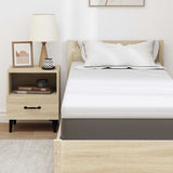 Mattress Topper White 70 x 200 x 7 cm Jaquard Fabric 4106275