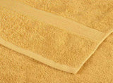 8 Piece Premium Towel Set SOLUND Gold 600 gsm 137542