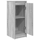 Sideboard Grey Sonoma 29.5x34x76 cm Engineered Wood 861612