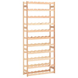 Wine Rack for 77 Bottles Pinewood 286197