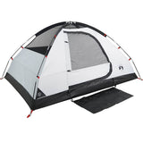 Family Tent Dome 6-Person White Blackout Fabric Waterproof 94784