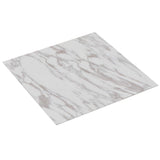 Flooring Planks 5.11 m 55 pcs PVC White Marble 42046271