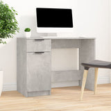 Desk Concrete Grey 100x50x75 cm Engineered Wood 811497