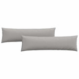 Sofa Pillows 2 pcs Cloud Grey 145 x 40 cm Fabric 42013838