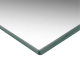Wall Mirror with LED Lights Rectangular Glass 3078637