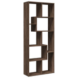 Room Divider Bookcase Brown Oak 67x25x161.5 cm Engineered Wood 858081