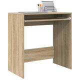 Desk with Drawer Sonoma Oak 77.5 x 43 x 79 cm Engineered Wood 869516