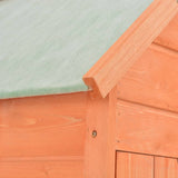 ZNTS Garden Storage Shed 71x60x213 cm Wood 170649