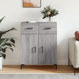 Sideboard Grey Sonoma 69.5x34x90 cm Engineered Wood 827986