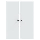 Wall-Mounted Cabinet White 66 x 34.5 x 90 cm Engineered Wood 899075