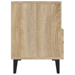 TV Cabinet Sonoma Oak 80x36x50 cm Engineered Wood 812594