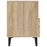 TV Cabinet Sonoma Oak 80x36x50 cm Engineered Wood 812594