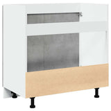 Sink Bottom Cabinet Lyon Concrete Grey 80x46x81.5 cm Engineered Wood 856076
