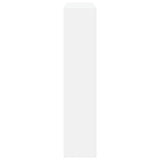 Fireplace Surround White 81x18x82 cm Engineered Wood 854598