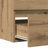 Sink Cabinet Artisan Oak 100x38.5x45 cm Engineered Wood 856253