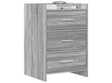 Sideboard Grey Sonoma 40 x 36 x 80 cm Engineered Wood 8011064