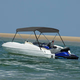 93129 2 Bow Bimini Top Anthracite 150x120x110 cm
