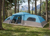Family Tent with Rainfly Water-resistant 18-Person Blue 42042235