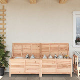 Garden Storage Box 198.5x50x56.5 cm Solid Wood Fir 364760