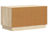 Bedside Cabinet Sonoma Oak 62 x 34.5 x 44.5 cm Engineered Wood 895237