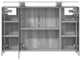 Bathroom Mirror Cabinet Grey Sonoma 60 x 14.5 x 50 cm 889084