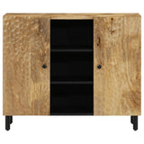 Side Cabinet 90x33x75 cm Solid Wood Mango 356919