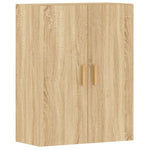 Wall Mounted Cabinets 2 pcs Sonoma Oak Engineered Wood 3197875