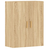 Wall Mounted Cabinets 2 pcs Sonoma Oak Engineered Wood 3197875