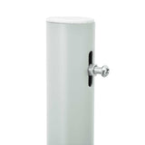 Patio Retractable Side Awning 140x500 cm Grey 48398