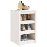 Outdoor Kitchen Cabinet MEPPEL White 55x55x92 cm Solid Wood Pine 832342