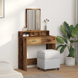 Dressing Table Old Wood 79 x 41 x 140 cm Engineered Wood 865143
