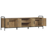 TV Cabinet 167.5 x 33 x 50 cm Artisan Oak Engineered Wood 8013727