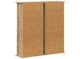 CD Cabinet 2 pcs Artisan Oak 32 x 17 x 92 cm Engineered Wood 8012761