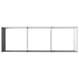 Raised Garden Bed Black 240 x 80 x 55 cm cold-rolled steel 8006407