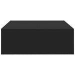 Coffee Table Black 100x100x35 cm Engineered Wood 808568