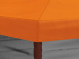Gazebo Cover with Sidewalls 6 x 3 m Orange Polyester 190 900418